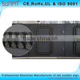 Iran 45Inch White Color 88:88 and 88:88:88 Time and Temp Led Sign and Digitals Time Clock thumbnail-2