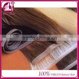 Cheap Virgin Brazilian Human Hair Tape Hair Extension thumbnail-3