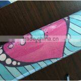 Wholesale Custom Printed Portable Thin Rubber Round Mat thumbnail-6