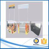Portable Economic ABS Plastic Promotion Table, Advertising Plastic Promotion Counter