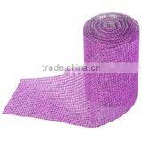 Diamond Mesh Wrap Roll Rhinestone Ribbon Wedding Cake Decor thumbnail-2