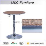 Modern color optional rattan surface height adjustable desk