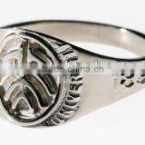Titanium Skull Engagement Ring thumbnail-1