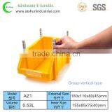 0.53L Group Vertical Small Hard Plastic Parts Box