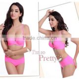 Summer 1/2 cup x-shaped cross straps one piece push up seamless bra wholesale