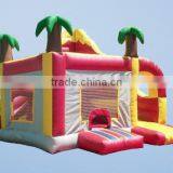 3 in 1 Inflatable Fun House With Bouncer and Slide