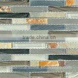 Asian Mosaic Tiles Stone Mosaic and Mosaic Glass Mix (crystal Glass ) thumbnail-5