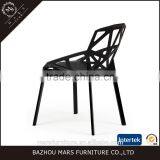 Cheap Modern Plastic Dining Chair thumbnail-4