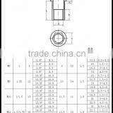 M3-M12 Open End Semi-Hexagonal Body Flat Head Hexagon Rivet Nuts thumbnail-5