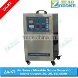 ozone generator for fish pond with ORP meter 5g to 35g
