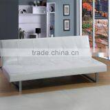 Promotional Faux Leather Cheap Foldable Functional Sofabed thumbnail-1