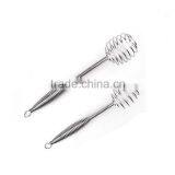 Spring Summer Hot Sale Household Stainless Steel Egg Beater Eggs Blender Manual Egg Beater Wholesale D11 thumbnail-6