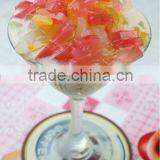 Strawberry and Pineapple Nata de Coco for Bubble Tea Drinkings