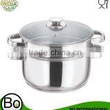 STAINLESS STEEL STEAMER SET 2 TIRE