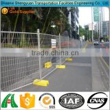 Galvanized removable temporary metal fencing mesh panels