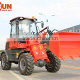 Qingdao Everun 1.2 Ton Small Wheel Loader With High Quality Snow Blower thumbnail-2