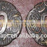 Sword Tsuba Fittings (Beautiful) thumbnail-4