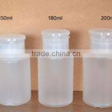 Nail Art Pump Dispenser Polish Remover Cleaner Empty Bottle 150ml 180ml 200ml thumbnail-1