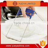 Kitchen Stainless Steel Exquisite Bowl Pot Pan Gripper Clip Hot Dish Plate Bowl Clip Retriever Tongs thumbnail-1