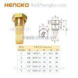 MS Sintered Brass Bronze Flow Control Silencer thumbnail-5