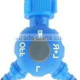 3/4"-1" 2-Way Snap-in Plastic Connectors Quick Coupling Hose thumbnail-2