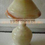 FACTORY PRODUCUNG FINE QUALITY LATEST DESGINE ONYX LAMPS HANDICRAFTS thumbnail-4