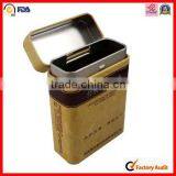 China Factory Custom Coffee With Hinge Tin Can thumbnail-1