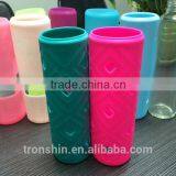 Eco-friendly Food Safe Protective Silicone Coffee Cup Sleeve With Brand LOGO thumbnail-6