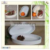 White Painted Mdf Wooden Soap Tray Dish thumbnail-5