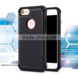 3 in 1 Back Cover Football Pattern Phone Shell TPU + PC Phone Case for IPhone 7 thumbnail-6