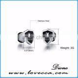 Dumbbell Popular Men Style Fashion 316L Titanium Steel Earrings thumbnail-6