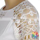 Top Selling Products in Women Clothing Tops Fancy Lace Ladies Blouse thumbnail-6