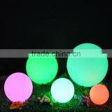 Waterproof Plastic LED Illuminated Beach Ball Christmas Ball With 16 Colors Changeable