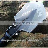 Portable Multi-use Outdoor Camping Accessories With Shovel Hoe Tactical Knife Fire Flint thumbnail-5