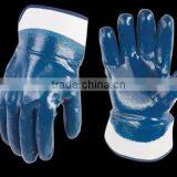 Sunnyhope Blue Nitrile Safety Hand Polishing Gloves thumbnail-2