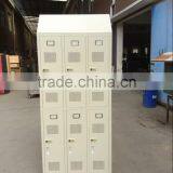 Six-doors Color Metal Locker Steel Swimming Pool Locker thumbnail-1