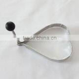 FDA&LFGB Food Grade Stainless Steel Fried Egg Molds Egg Ring Egg Slicer thumbnail-1