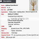 Golden Tree Christmas Tree for Wedding Decoration Dry Tree Branch for Jewelry Hanging thumbnail-2