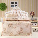 2016New QueenFull Size Bedding Mat Kit Ice Silk Three Piece Set Viscose Fiber Mat Folding Thick Rattan Mat 4color Mattress Cover thumbnail-1