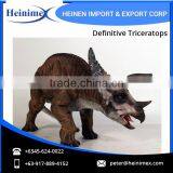 High Quality Amusement Park Equipment Animated Definitve Triceratops thumbnail-2