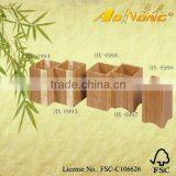 Bamboo Utensil Holder With Food Safe Standard thumbnail-1