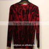 Men's Pullover Knitwear With All Over Printer Sweater thumbnail-1