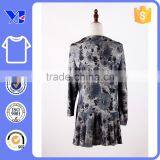 Delight With Reminiscence Style Deep Color Fashion Placket Women Wrap Coat thumbnail-2