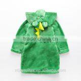 100% Polyester Animal Shape Kids Hooded Bath Robe,kids Bathrobe, Children Bathrobe thumbnail-2