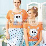 OEM Factory Belted Knee Length Wrap Loose Plus Size Women Sleepwear Adult Pajamas thumbnail-1