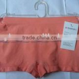 lady's boxer seamless underwear hengbao factory