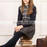 Bospoke Autumn Middle School Uniform Plaid Flannel Shirt thumbnail-3