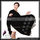 CX-B-P-36A Fashion Wholesale Comfortable Lady Scarf Pashmina Shawl thumbnail-1