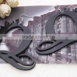 2015 Large Size Letter Punk Earring Jewelry Hip Hop Custom Acrylic Initial Letter Earring New Design Acrylic Alphabet Earrings thumbnail-2