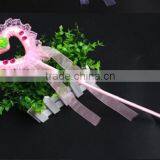 Fashion Kids Wand Heart Shaped Fairy Wands Children Fairy Wands Wholesale Lace Magic Wands for 2016 Favor Party Products thumbnail-4